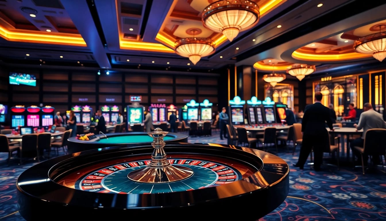 Spieler am Roulette von casinospiele.de genießen ein aufregendes Casino-Erlebnis.