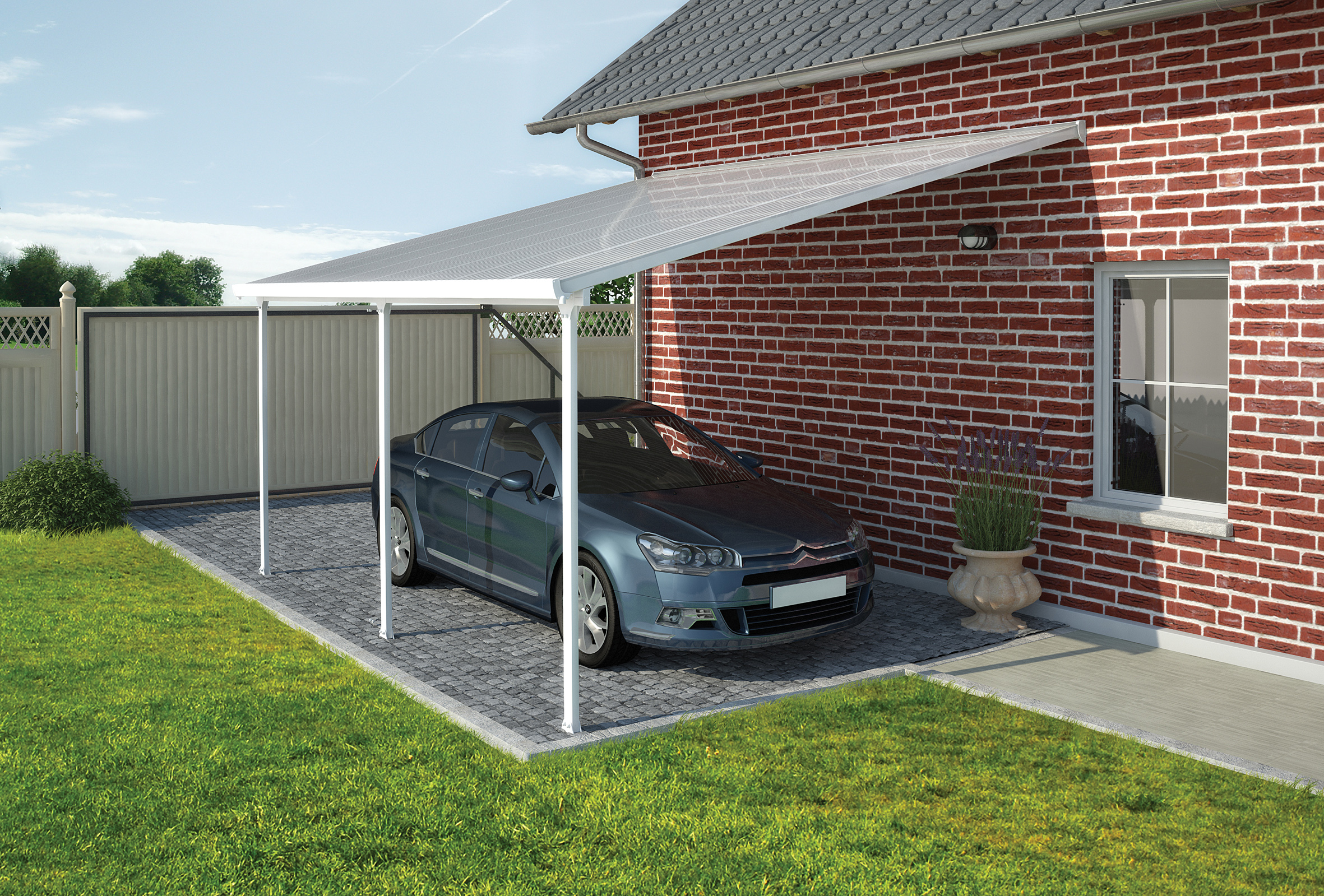 Carport günstig kaufen mit praktischem Extra – Stauraum inklusive!