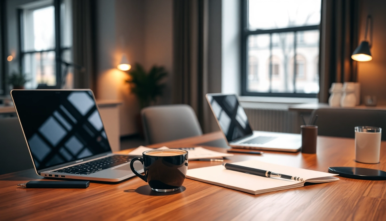Maximieren Sie Ihre SEO.my Strategien mit einem modernen Büro-Setup zur Leistungssteigerung