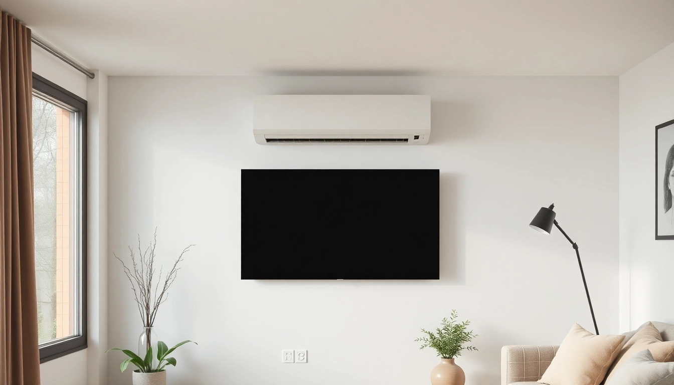Klimaanlage kosten - elegante Klimaanlage in einem hellen, modernen Raum