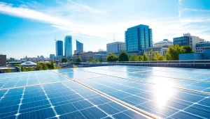 Erfahre die Pv anlage kosten wien für moderne Solaranlagen in Wien mit urbanem Stadtbild.