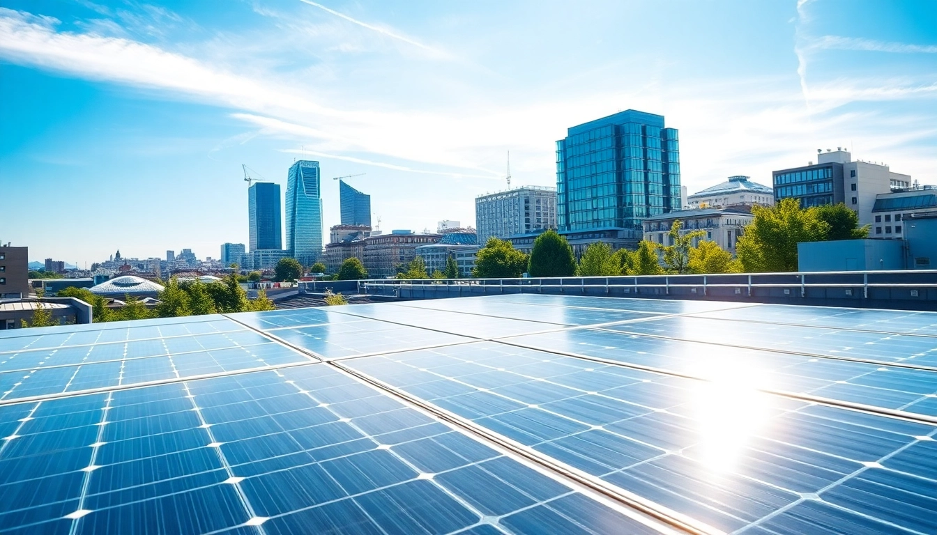 Erfahre die Pv anlage kosten wien für moderne Solaranlagen in Wien mit urbanem Stadtbild.